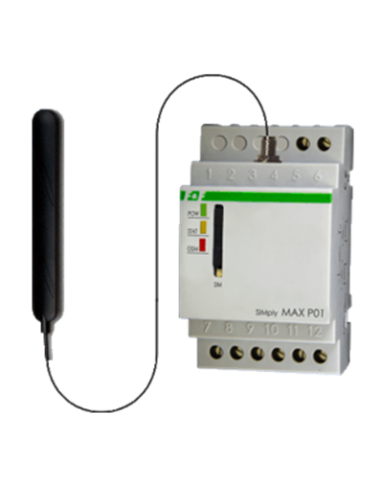 Autómata GSM  MAX_P02 para control a distancia