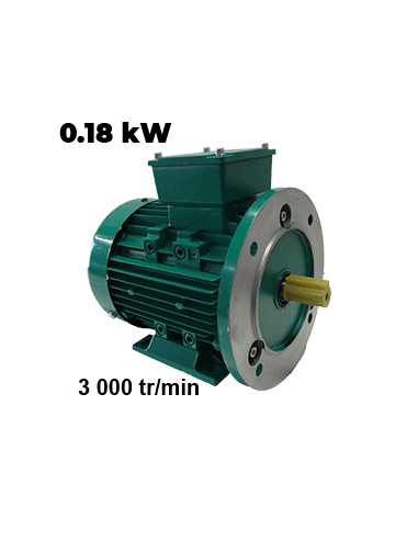 Motor trifásico 220/380 V, B5 3000 rpm