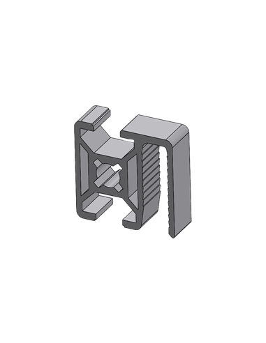 Perfil de aluminio Aluneed TB 30X30WG